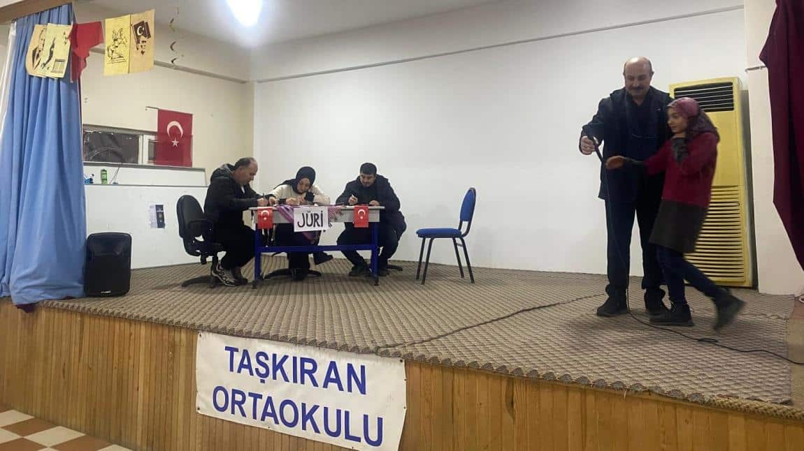 OKULLARIMIZDA İSTİKLAL MARŞINI GÜZEL OKUMA YARIŞMASI